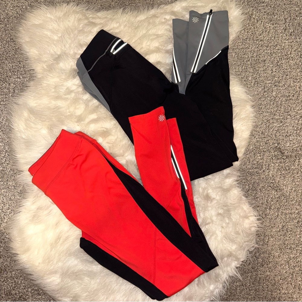 Athleta Homestretch Run Leggings Bundle Size XS